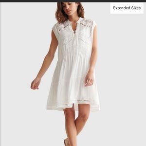 Lucky Brand Lace Inset Dress